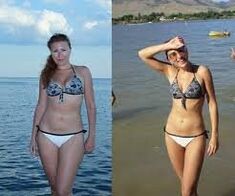 Karpuz diyetinde kilo vermeden önce ve sonra